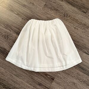 De Rococo Strapless Poplin Top